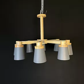 Люстра на штанге Imperiumloft Prop White prop01