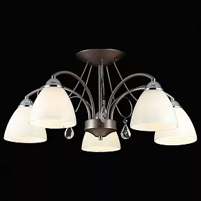 Потолочная люстра Natali Kovaltseva 75017 75017-5C CHROME&amp;NICKEL