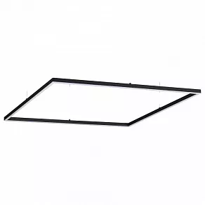 Подвесной светильник Ideal Lux Oracle ORACLE SLIM D90 SQUARE BK 3000K