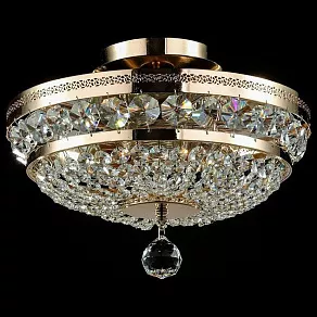 Люстра на штанге Maytoni Ottilia DIA700-CL-03-G