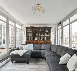 Люстра на штанге De City Бриз 42 111016406