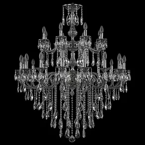 Подвесная люстра Bohemia Ivele Crystal 7201 72101/16+8/360/2d B NB