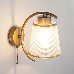 Бра Eurosvet Phortos 60075/1 античная бронза