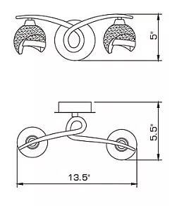 Бра Mantra Bali Cromo 0817