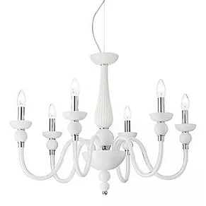 Подвесная люстра Ideal Lux Doge DOGE SP6 BIANCO