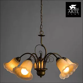Подвесная люстра Arte Lamp Mormorio A9361LM-5BR