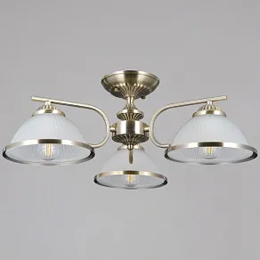 Люстра на штанге ILLUMICO  IL0891-3CSQ-26 AB ELITE