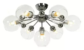 Люстра на штанге LUMINA DECO Devoli LDC 8040-7 CHR+PR