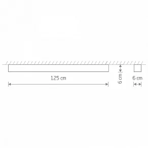 Накладной светильник Nowodvorski Soft Ceiling Led 120x6 7524