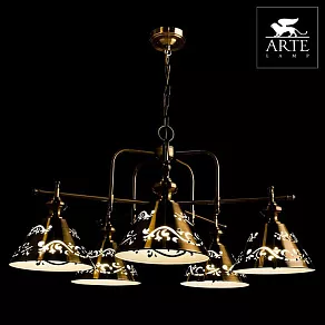 Подвесная люстра Arte Lamp Kensington A1511LM-5PB