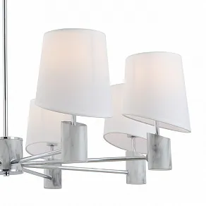 Люстра на штанге Indigo Sereno 13034/8R Chrome