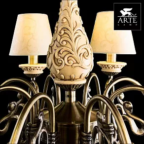 Подвесная люстра Arte Lamp Ivory A9070LM-8AB