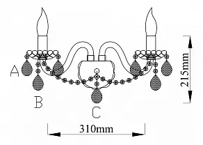 Бра Maytoni Brandy ARM937-02-N