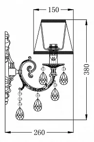 Бра Maytoni Filomena ARM390-01-W