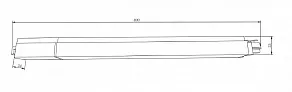 Накладной светильник Maytoni Basis TR000-1-12W3K-W