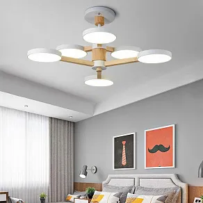 Люстра на штанге Imperiumloft TURNA White TURNA-DBL01