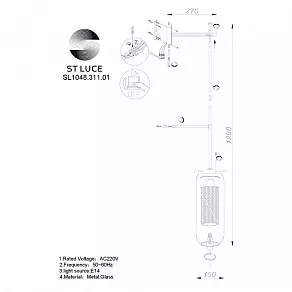 Бра ST-Luce Gerrit SL1048.311.01
