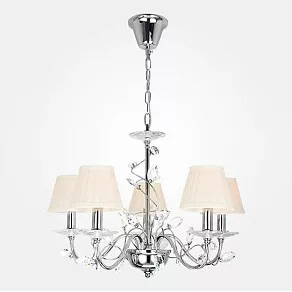 Подвесная люстра Eurosvet 60041 60041/5 хром