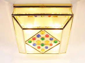 Накладной светильник Doge Luce 956 956/4PL-B.S(SatinatoM+Bottoni)
