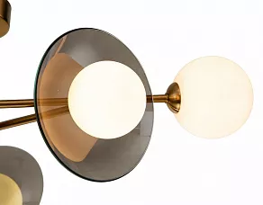 Люстра на штанге Indigo Jazz 11020/8C Brass