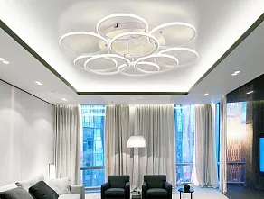 Потолочная люстра Natali Kovaltseva HIGH-TECH LED LAMPS 82044 HIGH-TECH LED LAMPS 82044