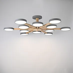 Люстра на штанге Imperiumloft TURNA Gray TURNA-B01