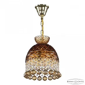 Подвесная люстра Bohemia Ivele Crystal 5478 5478/22 G Amber/M-1F Balls K721