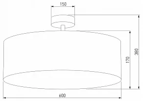 Светильник на штанге TK Lighting Rondo 4239 Rondo Graphite