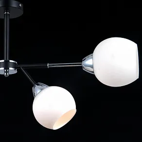 Люстра на штанге ILLUMICO LIBRA IL0715-4CSQ-24 BK CR LIBRA