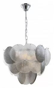 Подвесная люстра iLamp Rivoli 15617-9 CR+MULT