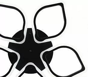 Потолочная люстра Natali Kovaltseva REAL LED LAMPS 81200 BLACK