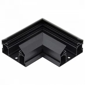 Соединитель угловой L-образный для треков встраиваемых AM-Group  AM540 BK SMART