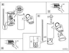 Бра Eglo Tukon 86011