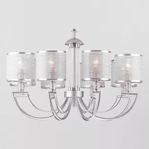Подвесная люстра Eurosvet Licata 60099/8 серебро
