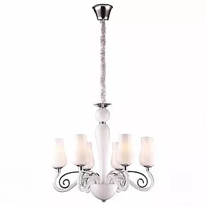 Подвесная люстра Arte Lamp Biancaneve A8110LM-6WH