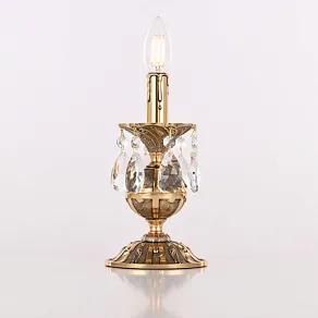 Настольная лампа декоративная Bohemia Ivele Crystal AL77 AL77500L/1-23 GB