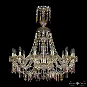 Подвесная люстра Bohemia Ivele Crystal 1403 1403/12/300/XL-95 G M801