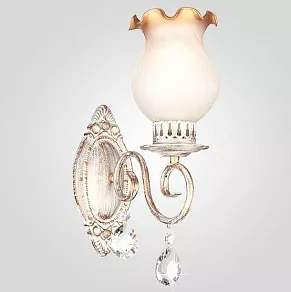 Бра Eurosvet 60009 60009/1 белый с золотом