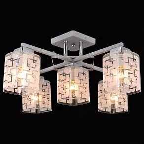 Потолочная люстра Natali Kovaltseva Pure PURE 75070/5C WHITE