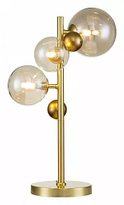 Настольная лампа декоративная Indigo Intero 11024/3T Gold