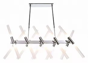 Люстра на штанге LUMINA DECO Alford LDP 6036-20 CHR
