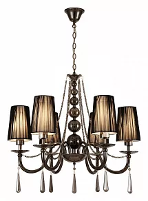 Подвесная люстра LUMINA DECO Fabione LDP 1200-6 BK