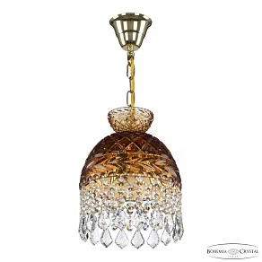 Подвесная люстра Bohemia Ivele Crystal 5478 5478/22 G Amber/M-1F Leafs