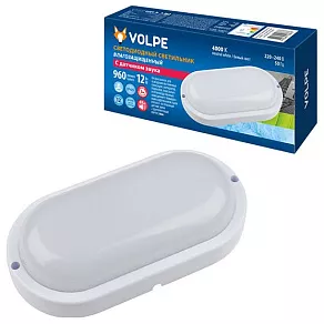 Накладной светильник Volpe ULW-Q2 ULW-Q215 12W/4000K SENSOR IP65 WHITE