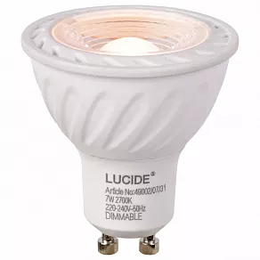 Лампа светодиодная Lucide 49002 GU10 7Вт 2700K 49002/07/31