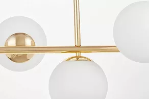 Люстра на штанге LUMINA DECO Fredica LDP 6030-7 GD