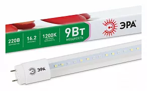 Лампа светодиодная Эра  G13 9Вт 1200K XGYT8B102-E9 RW