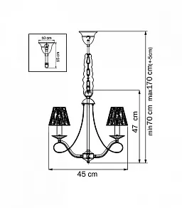 Подвесная люстра Lightstar Riccio 705032K