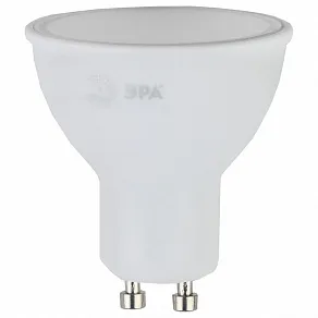 Лампа светодиодная Эра Стандарт GU10 8Вт 4000K LED MR16-8W-840-GU10