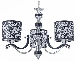 Подвесная люстра Arte Milano Florentia-4957 304957/3 Bk/Ni